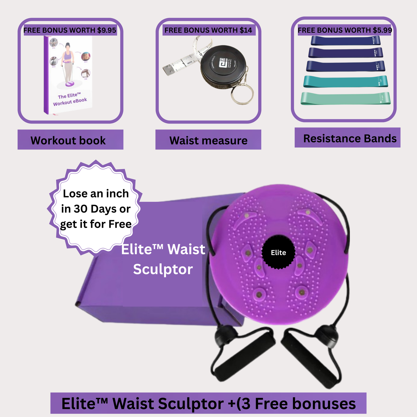 Eliteâ„¢ Waist Sculptor +(3 Free Gifts)