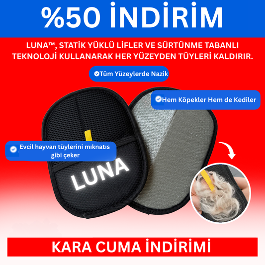 Luna™ -Evcil Hayvan Tüyleri Temizleme Eldivenleri
